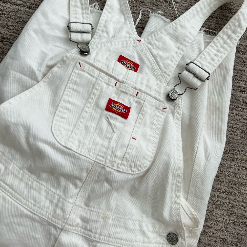 White Dickies Overall